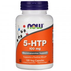 Отзывы 5-Гидрокситриптофан NOW 5-HTP 100 mg - 120 капсул