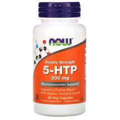 5-Гидрокситриптофан NOW 5-HTP 200 mg - 60 капсул 