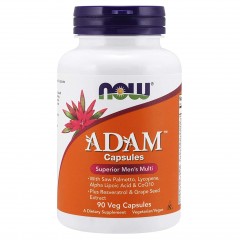 Витаминно-минеральный комплекс для мужчин NOW ADAM - 90 гелевых капсул