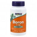 NOW Boron 3 mg - 100 капсул