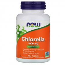 NOW Chlorella 1000 mg - 120 таблеток