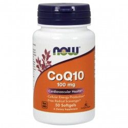 NOW CoQ10 100 mg - 50 гел.капсул