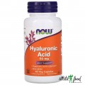NOW Hyaluronic Acid 50 mg + MSM - 60 вег.капсул
