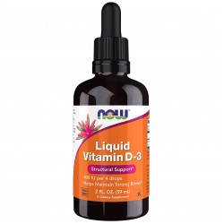 NOW Liquid Vitamin D-3 - 59 мл