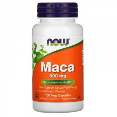 Отзывы NOW Maca 500 mg - 100 вег. капсул