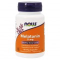 Мелатонин NOW Melatonin 5 mg - 60 вег.капсул