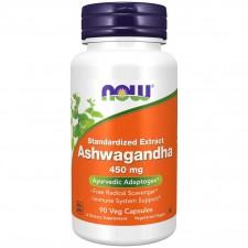 NOW Ashwagandha Extract 450 mg - 90 вег.капсул