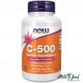 NOW C-500 Calcium Ascorbate - 100 вег.капсул