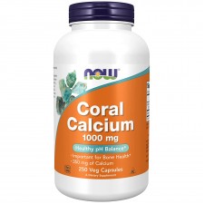 NOW Coral Calcium 1000 mg - 250 вег.капсул