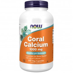 NOW Coral Calcium 1000 mg - 250 вег.капсул