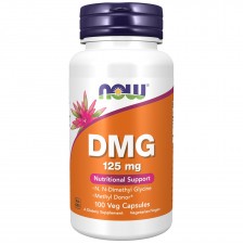 NOW DMG (Dimethylglycine) 125 mg - 100 вег.капсул
