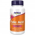 NOW Folic Acid 800 mcg - 250 таблеток