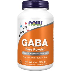 NOW GABA Pure Powder - 170 грамм