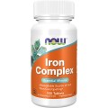 NOW Iron Complex - 100 таблеток