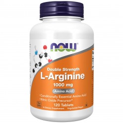 NOW L-Arginine 1000 mg - 120 таблеток