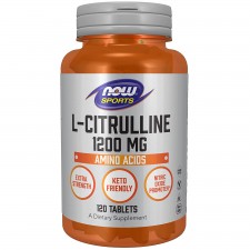 NOW L-Citrulline 1200 mg - 120 таблеток (срок 11.23)