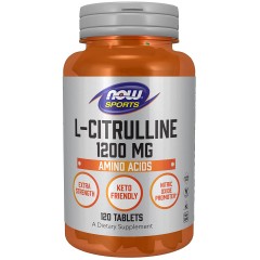 Отзывы Л-Цитруллин NOW L-Citrulline 1200 mg - 120 таблеток (срок 11.23)
