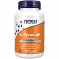 NOW L-Tyrosine 500 mg - 120 вег.капсул