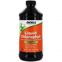 Отзывы NOW Liquid Chlorophyll & Mint - 473 мл