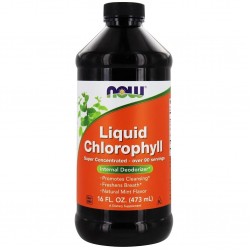NOW Liquid Chlorophyll & Mint - 473 мл