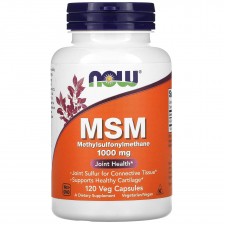 NOW MSM 1000 mg - 120 вег.капсул