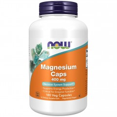 Отзывы NOW Magnesium 400 mg - 180 вег.капсул