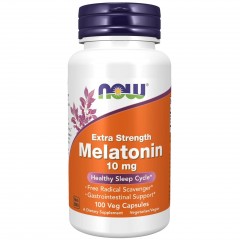 Отзывы NOW Melatonin 10 mg - 100 вег.капсул