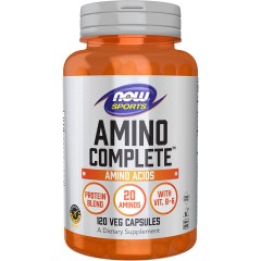 Отзывы NOW Amino Complete - 120 вег.капсул