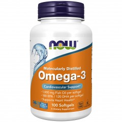 Отзывы NOW Omega-3 1000 mg - 100 гел.капсул