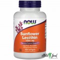 NOW Sunflower Lecithin 1200 mg - 100 гел.капсул