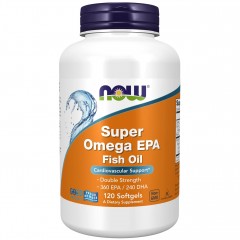 Отзывы NOW Super Omega EPA 1200 mg 360/240 - 120 гелевых капсул