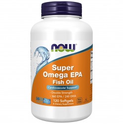 NOW Super Omega EPA 1200 mg 360/240 - 120 гелевых капсул