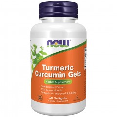 Куркумин NOW Turmeric Curcumin Gels - 60 гел.капсул (срок 10.23)