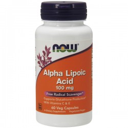 NOW Alpha Lipoic Acid 100 mg - 60 вег.капсул