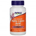 NOW Alpha Lipoic Acid  600 мг - 60 капсул