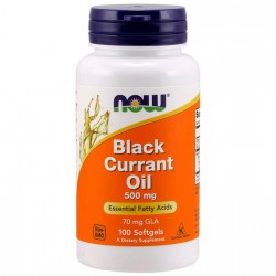 NOW Black Currant Oil 500 mg - 100 капсул