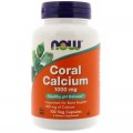 NOW Coral Calcium 1000 mg - 100 капсул