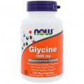 NOW Glycine 1000 mg - 100 вег.капсул