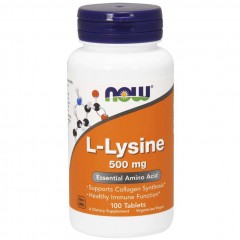 Отзывы NOW L-Lysine 500 mg - 100 таблеток