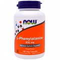 NOW L-Phenylalanine 500 мг - 120 вег. капсул