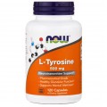 NOW L-Tyrosine 500 mg - 120 капсул