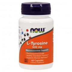 Отзывы NOW L-Tyrosine 500 mg - 60 капсул