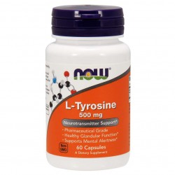 NOW L-Tyrosine 500 mg - 60 капсул