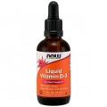 NOW Liquid Vitamin D-3 - 57 мл