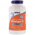 NOW Omega-3 1000 мг - 200 гелевых капсул