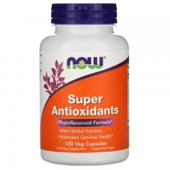 Антиоксиданты NOW Super Antioxidants - 120 вегетарианских капсул