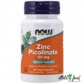 NOW Zinc Picolinate 50 mg - 60 вег.капсул