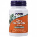 NOW Zinc Picolinate 50 mg - 60 вег.капсул