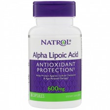 Natrol Alpha Lipoic Acid 600 мг - 30 капсул