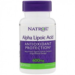 Natrol Alpha Lipoic Acid 600 мг - 30 капсул